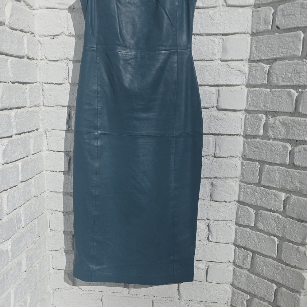 Bod & Christensen Elegant Teal Midi Dress - Picture 3 of 8